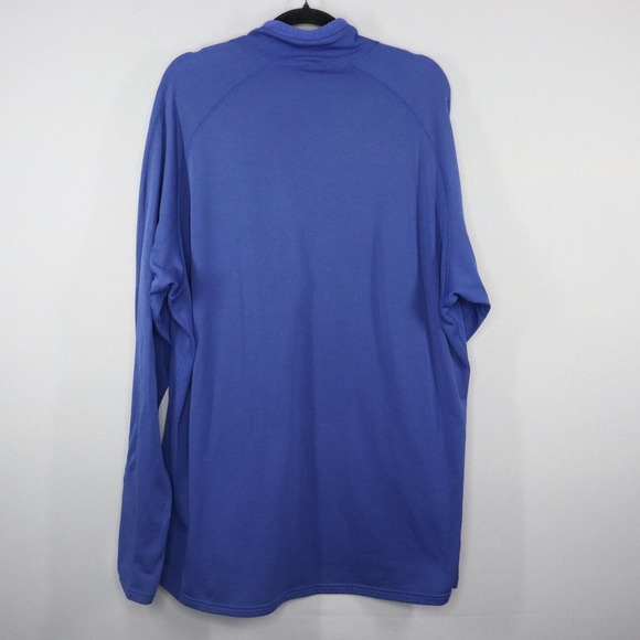 Patagonia Base Layer Shirt Mens XL Royal Blue Regulator Half Zip Lightweight - Picture 5 of 14